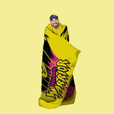 Sleep Squad WWE Ultimate Warrior 60x  80Raschel Throw Blanket